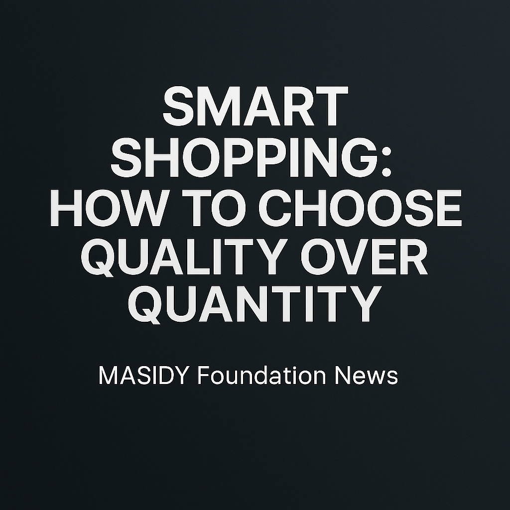 Smart Shopping: How to Choose Quality Over Quantity